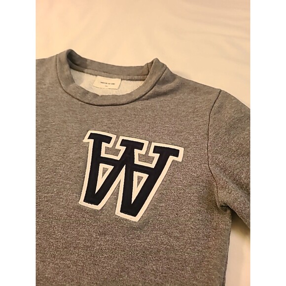 WOOD WOOD DOUBLE AA SWEATSHIRT PULLOVER SWEATER WOMEN UNISEX SMALL Grunge Street - Picture 2 of 6